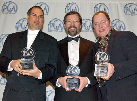 steve jobs with vanguard award