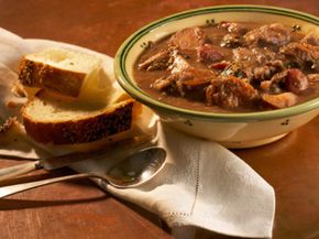 On a cold winter day, nothing's better than a hot, hearty bowl of stew. See more comfort food pictures.