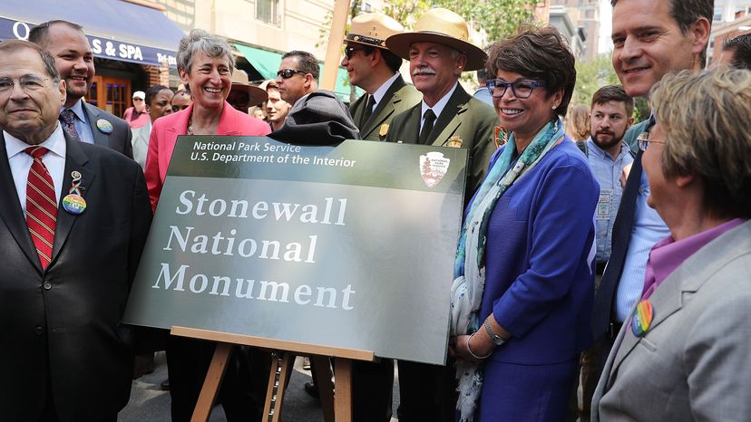 The Stonewall Inn was declared a national monument in 2016. Spencer Platt/Getty Images