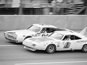 Generally referring to NASCAR season 1969-1970, warring for the most aerodynamic car was an intense rivalry between race car makers.
