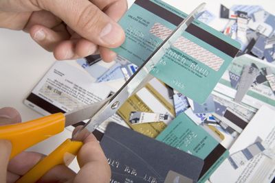 cut up credit cards