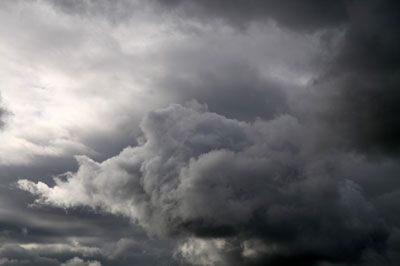 storm clouds