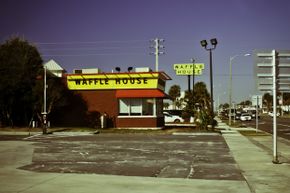 After a hurricane, FEMA officials check to see how many Waffle Houses in the area are operational and use that information to determine the severity of the storm damage.