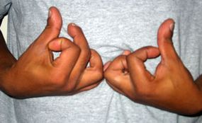 hand symbol for 