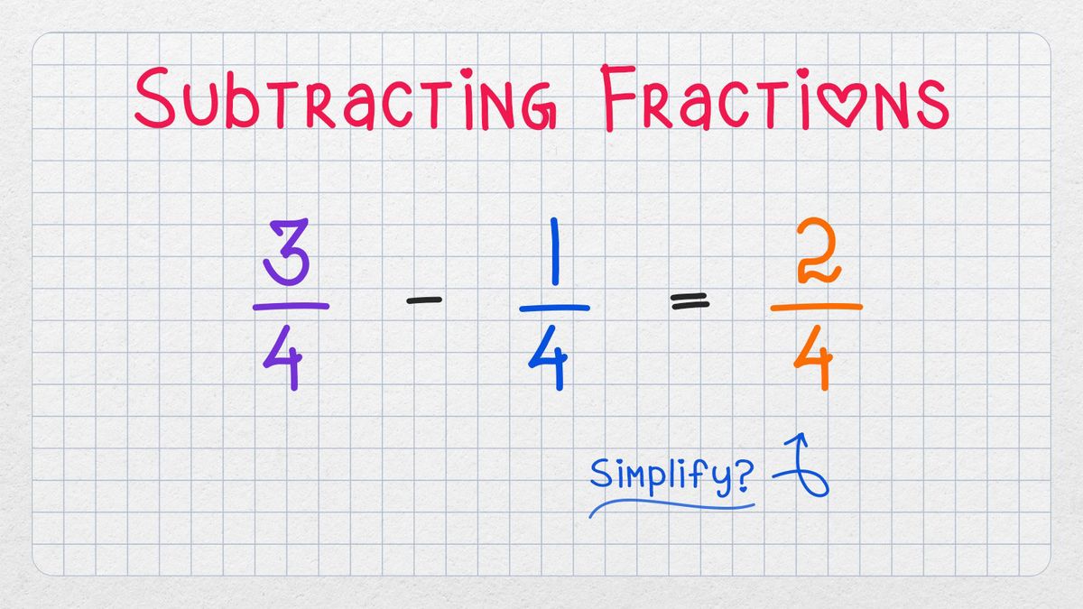 Comment soustraire des fractions |  HowStuffWorks