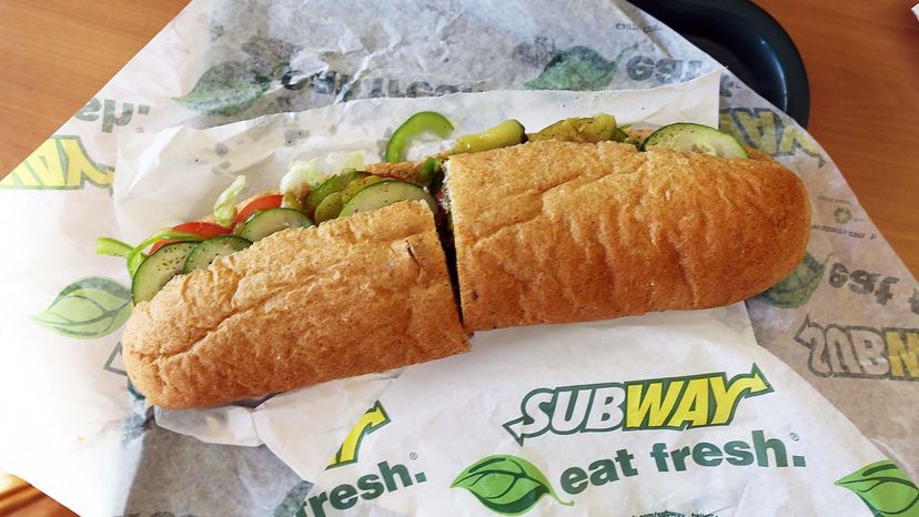 Subway sandwich