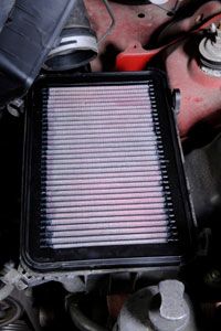 You should replace your car's air filter every 12,000 miles (19,312 kilometers).