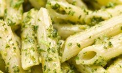 If you have a food processor, pesto is really easy to make.