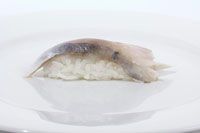 萨巴nigiri-zushi(鲭鱼)”border=