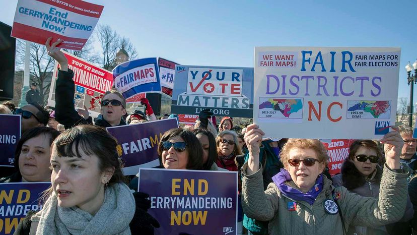 gerrymandering protest