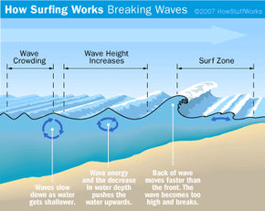 Nature vector illustration wave design.