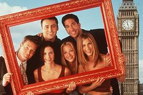 Friends cast in London