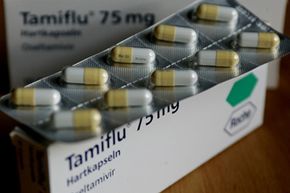 Tamiflu, an antiviral medication that can reduce the duration and severity of swine flu, is in high demand.