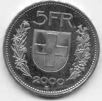 5 Swiss Francs