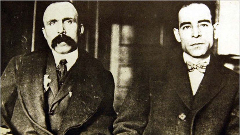 焦点在于Vanzetti,审判”width=