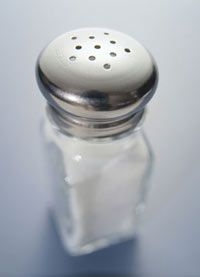 Table salt is the most commonly used salt.