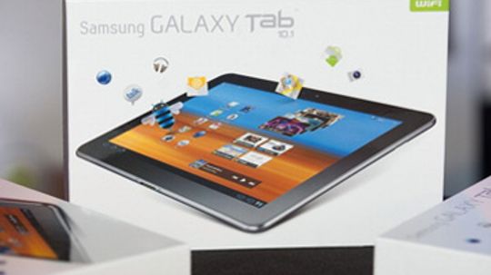 How the Samsung Galaxy Tablet Works