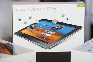 Samsung Galazy Tablet box. 