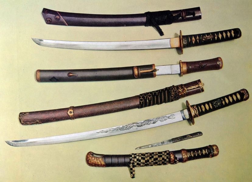 14th-century samurai swords 