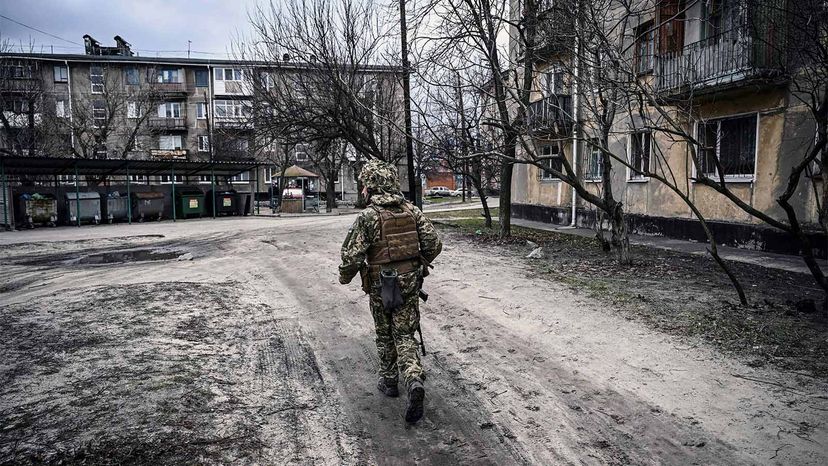 Ukraine army soldier