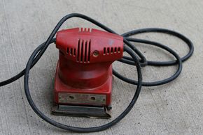 An electric sander can cover a lot more ground than sanding by hand. See more pictures of power &amp; work tools.