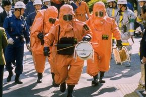 Sarin gas was used in an attack in the Tokyo Metro system in 1995.