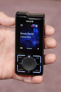The Sirius Stilletto 2 portable radio