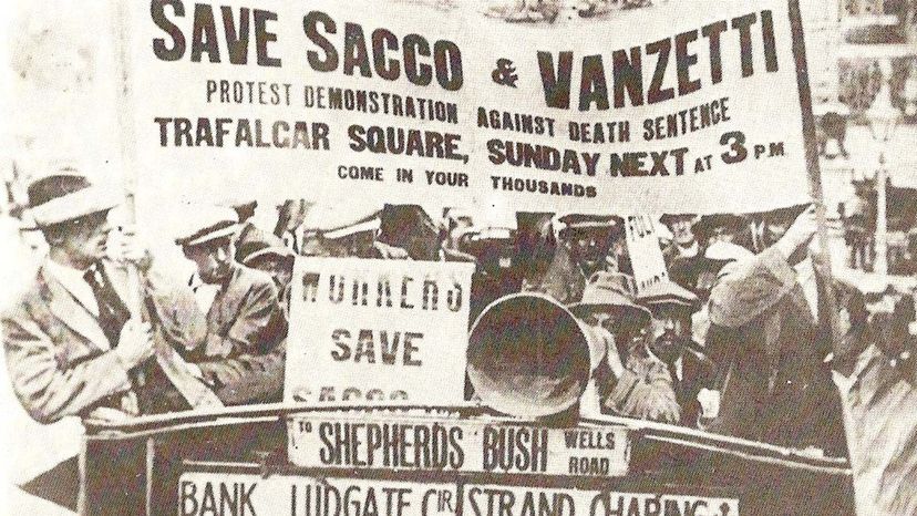 Sacco and Vanzetti, δίκη