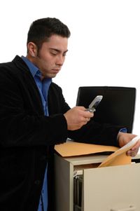 photographing documents