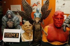 A cornucopia of character models from the film &quot;Hellboy II: The Golden Army&quot;