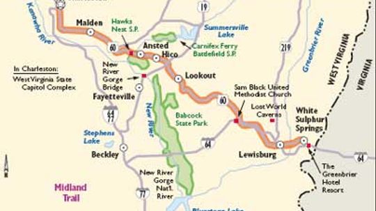 West Virginia Scenic Drives: Midland Trail