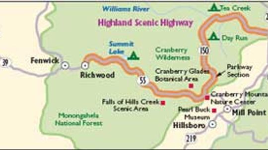 West Virginia Scenic Drives: Highland Scenic Highway