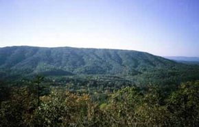 The Talladgea Scenic Drive winds through the picturesque Talladega National Forest and climbs Alabama's highest peak, Cheaha Mountain.