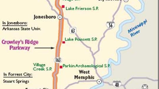 Arkansas Scenic Drives: Crowley's Ridge Parkway