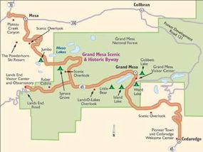 Grand Mesa Scenic Byway
