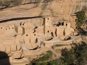 Byways.org of the ancient Pueblo people who once inhabited these cliff dwellings.