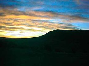As you cross New Mexico on the Santa Fe Trail, enjoy the many beautiful sights, including sunsets like this one.