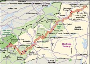 North Carolina Scenic Drives: Blue Ridge Parkway