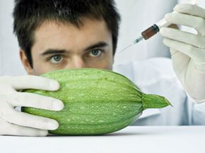 syringe in food