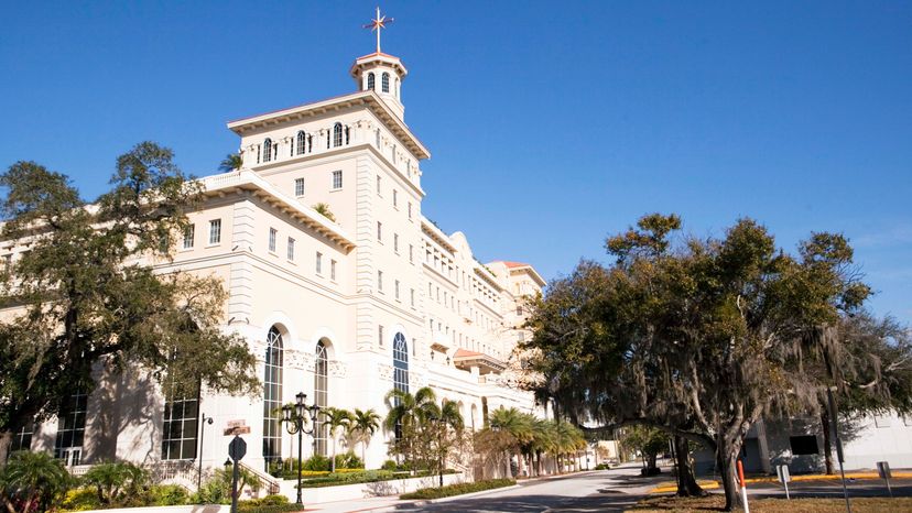 The headquarters for the Church of Scientology in Clearwater, Florida. Getty Images