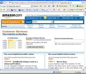 Screenshot of Amazon customer review page