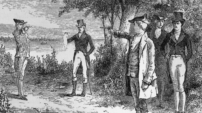 Alexander Hamilton, Aaron Burr duel