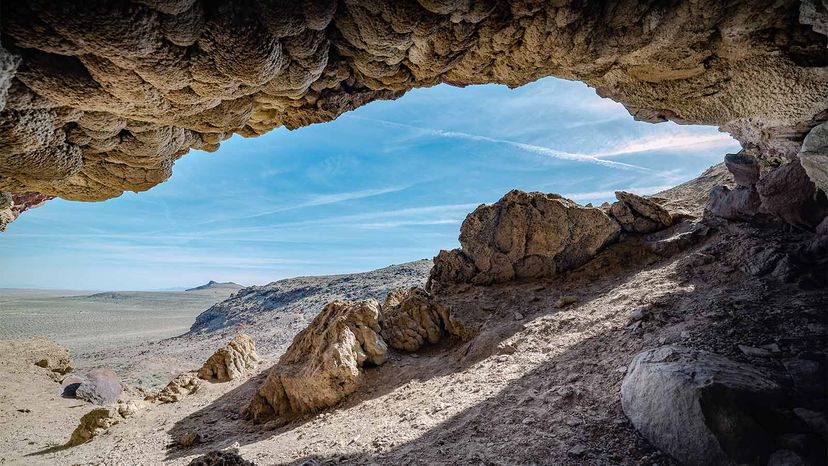 Hidden Cave in Nevada