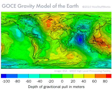 GOCE Gravity Model of the Earth