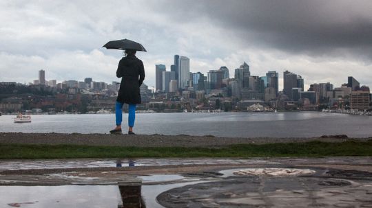 Is Seattle the rainiest city in the U.S.?