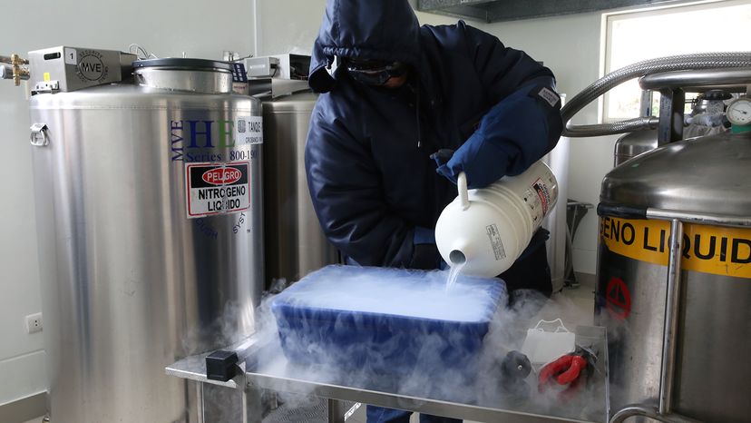 liquid nitrogen