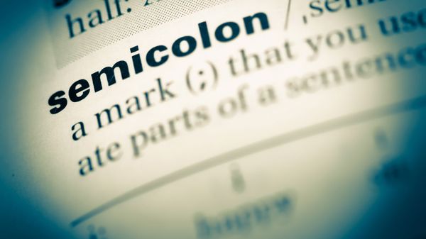 Grammar Rules on When to Use a Semicolon
