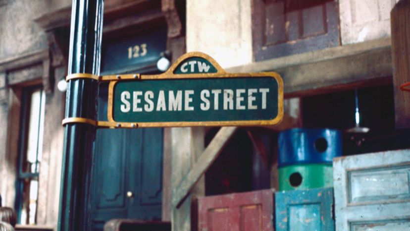 Sesame Street sign