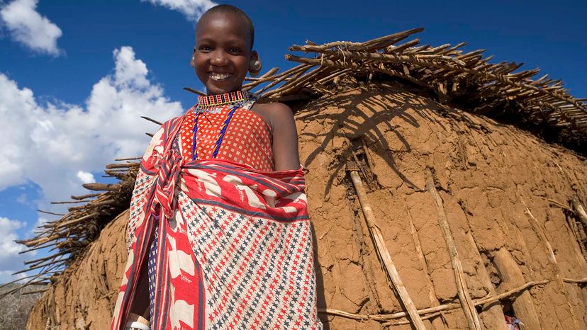 Maasai girl