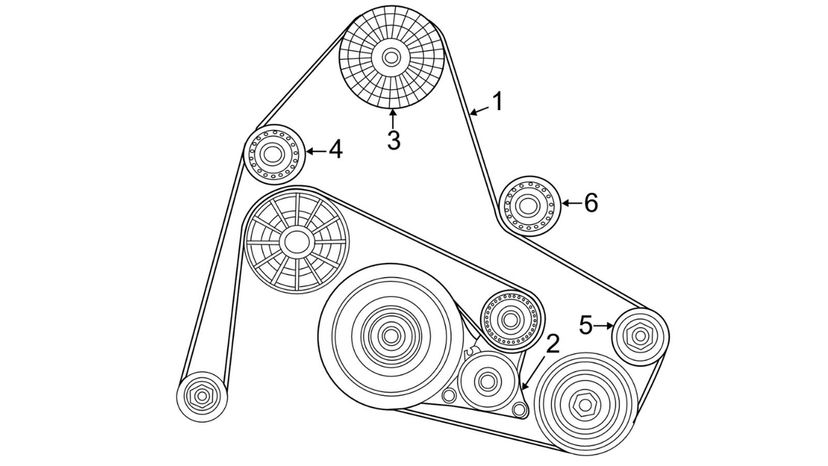 How to put serpentine belt back on best sale